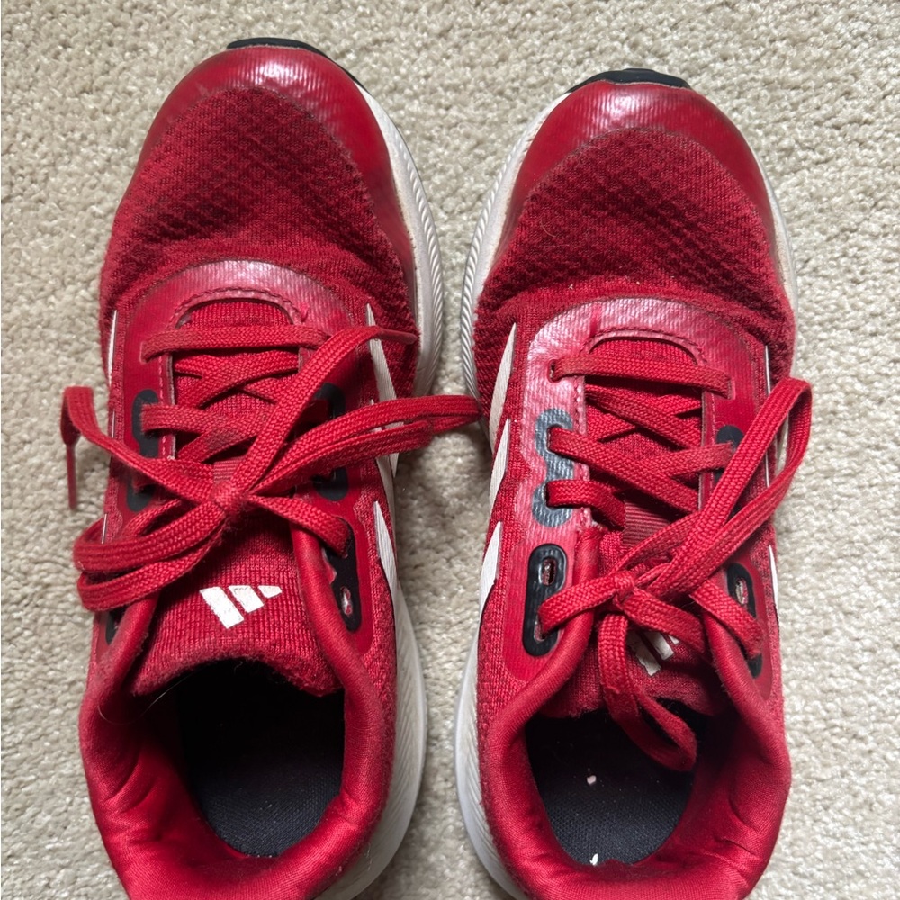 Adidas Kids Red Sneakers